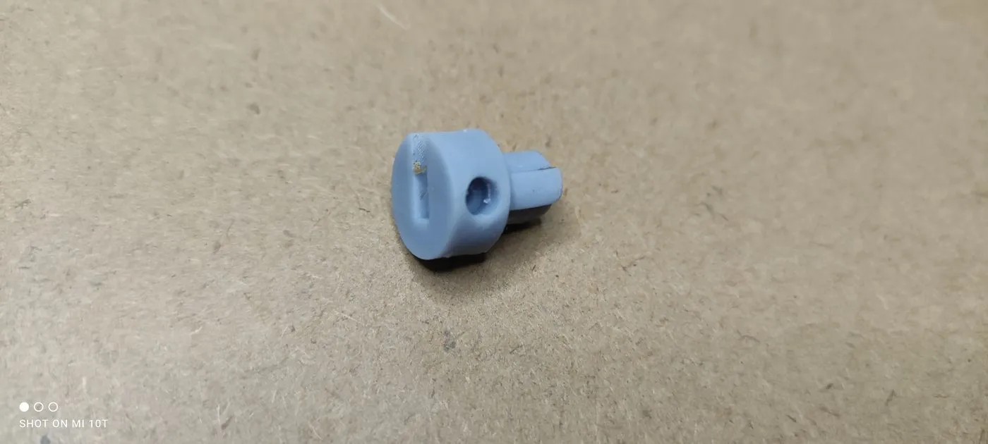 Pièce de casque imprimée en 3D